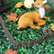 Miniature Fairy Garden Fence, DIY Wood Picket Fence Mini Ornament for Dollhouse